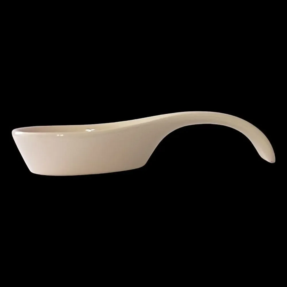 Certified International Windsor Pear Spoon‎ Rest Holder Pam Gladding Ceramic Vtg